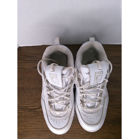 Fila Disruptor II Flower Sneakers in White - Picture 2 of 6